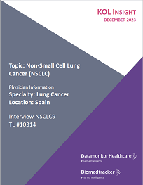 Non-Small Cell Lung Cancer (NSCLC) KOL Interview - Spain